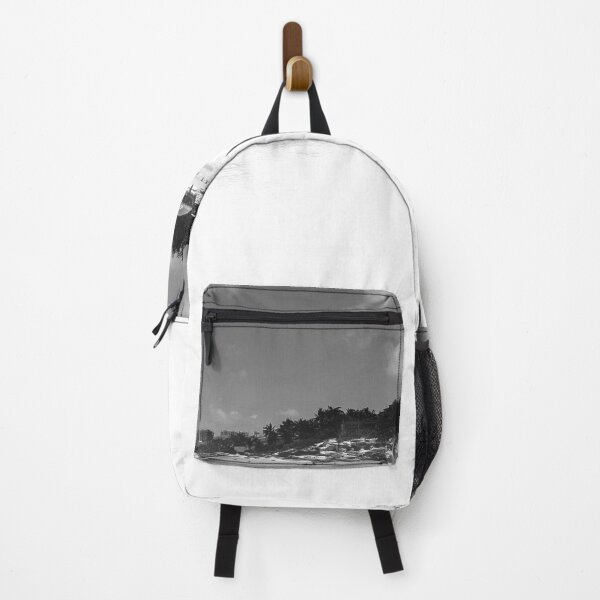 Item preview, Black and White Tropical Beach designed and sold by LooksFly Print.