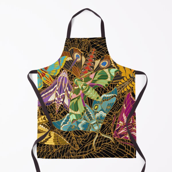 Item preview, Hawk moths (dark) designed and sold by kataszep.
