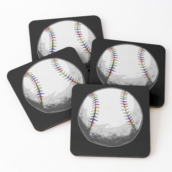 Item preview, Baseball Rainbow Stitches - Athletes Sports Teams Fans designed and sold by artfulnotebook.