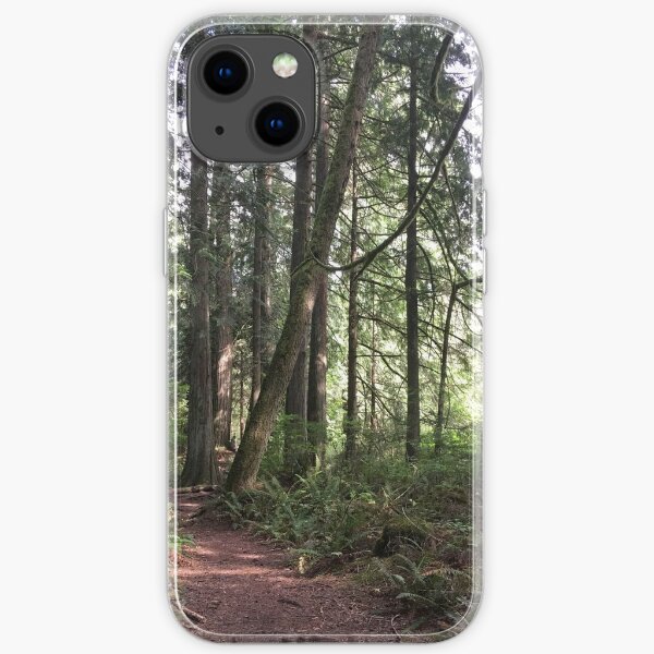 Washington State Park Path iPhone Soft Case