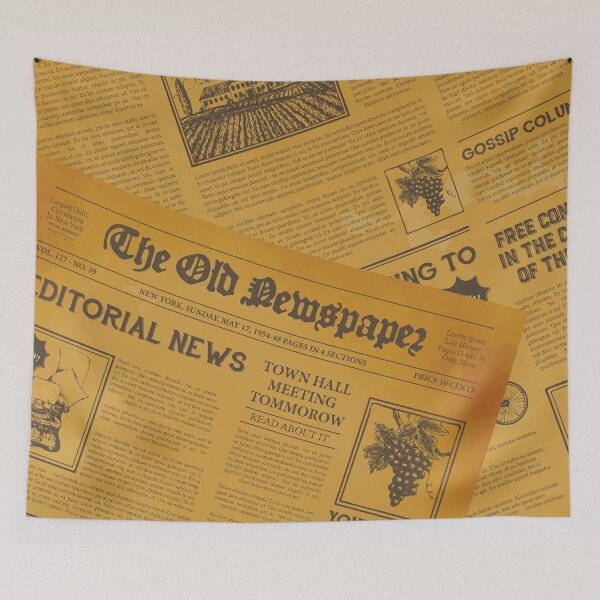 Item preview, Vintage Old Newspaper designed and sold by Chamika69.
