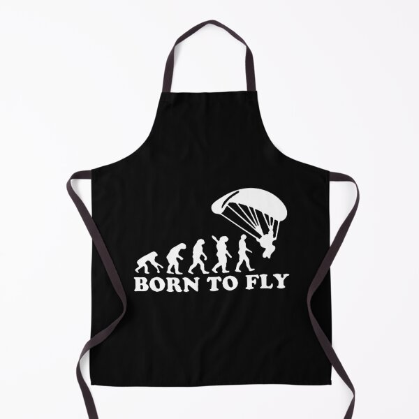 Item preview, Born to Fly Evolution Skydiving born to fly Evolution Fly Gift Premium Apparel Funny Holiday Xmas designed and sold by DesignByHeartUK.