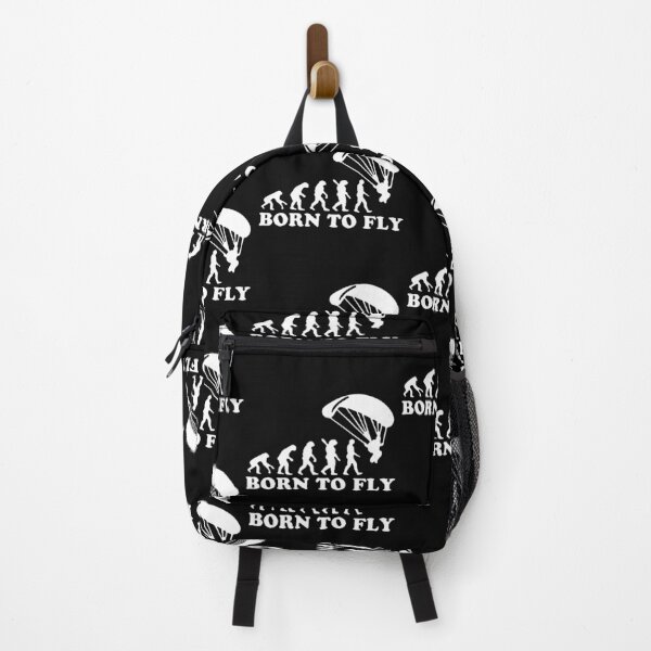 Item preview, Born to Fly Evolution Skydiving born to fly Evolution Fly Gift Premium Apparel Funny Holiday Xmas designed and sold by DesignByHeartUK.