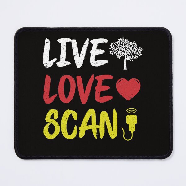 Item preview, Funny Ultrasound Live Love Scan Sonographer Tech designed and sold by MagicSD Designs.