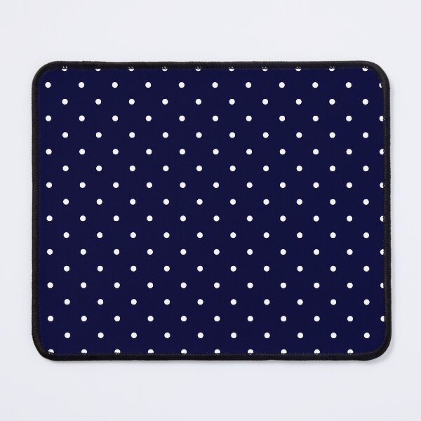 Item preview, Navy Blue White Polka Dots designed and sold by rewstudio.