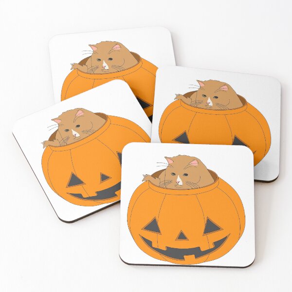 Item preview, Pumpkin Cat (Orange and White) designed and sold by nklange240.