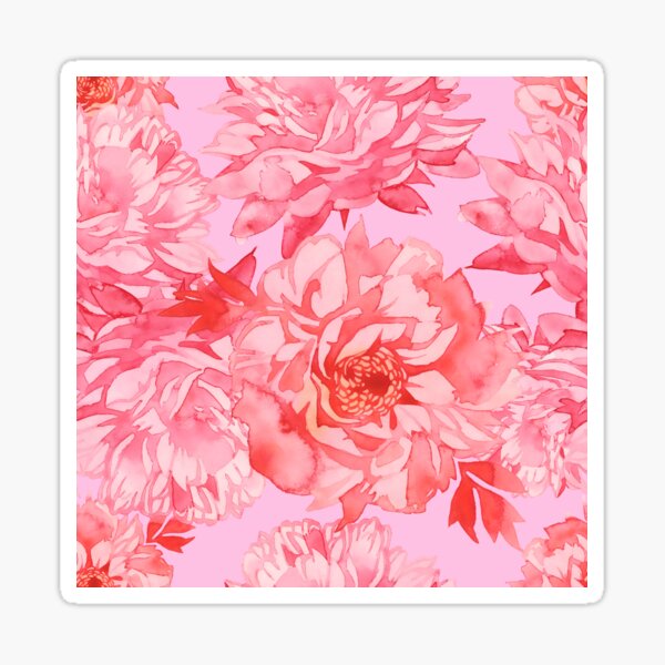 Item preview, - Watercolor peony pattern - designed and sold by Losenko  Mila.