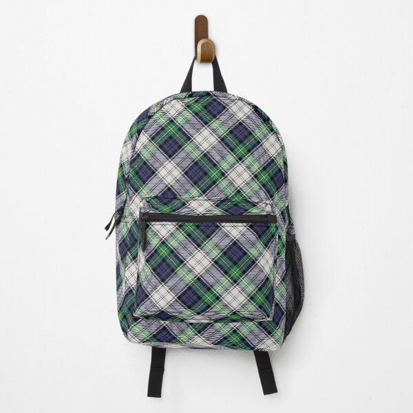 Item preview, Campbell Modern Dress Scottish Tartan Blue and Green Plaid High Res 300 DPI Diagonal Version designed and sold by MarikaJohnson.
