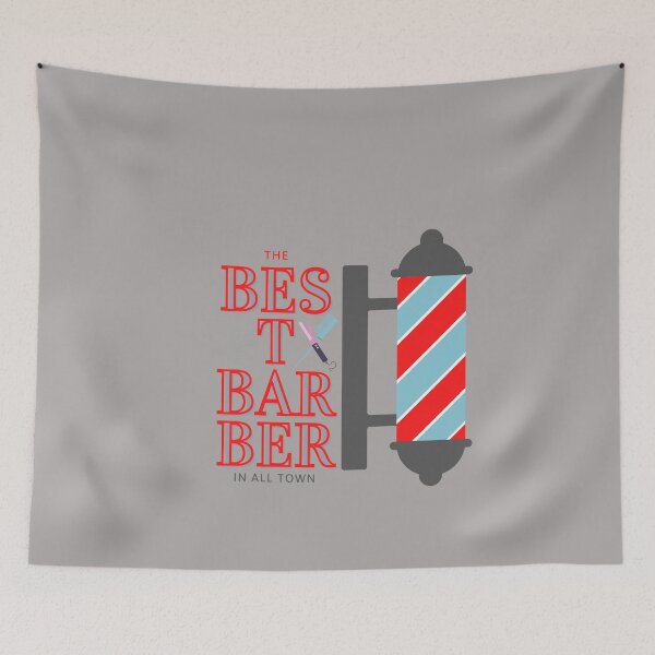 Item preview, The Best Barber T-shirt designed and sold by Ndli.