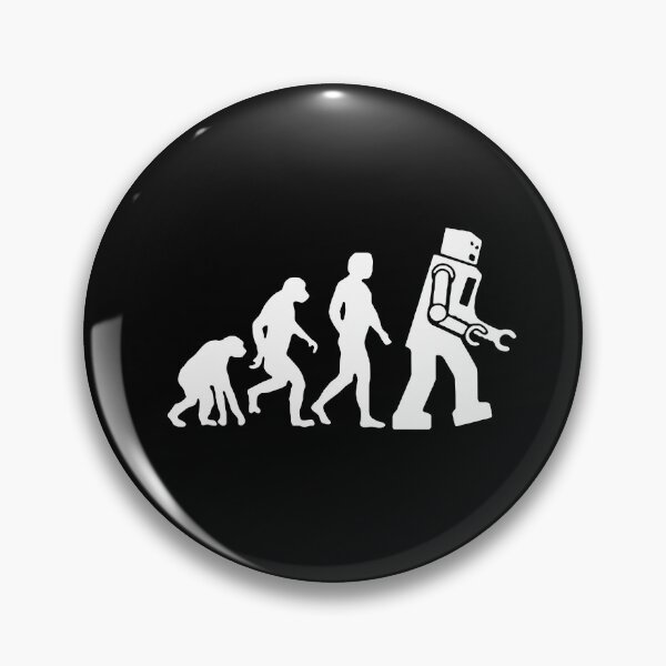 Item preview, Theory of Evolution of Mechanics Love Robot Human Mechanic Gift Premium Apparel Funny Holiday Xmas designed and sold by DesignByHeartUK.