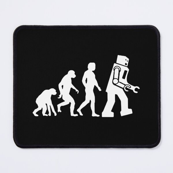 Item preview, Theory of Evolution of Mechanics Love Robot Human Mechanic Gift Premium Apparel Funny Holiday Xmas designed and sold by DesignByHeartUK.