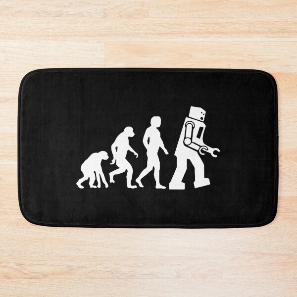 Item preview, Theory of Evolution of Mechanics Love Robot Human Mechanic Gift Premium Apparel Funny Holiday Xmas designed and sold by DesignByHeartUK.