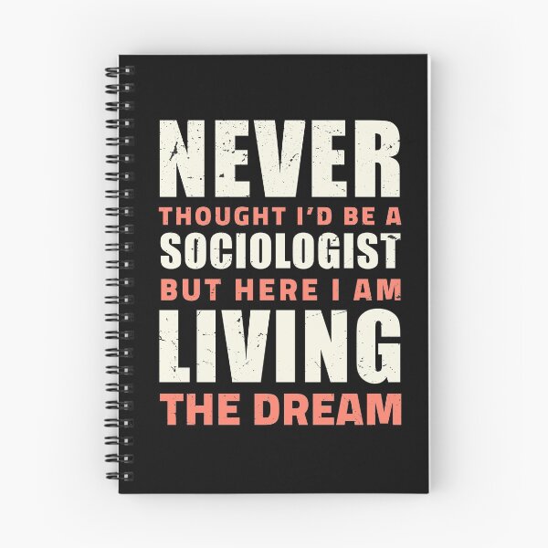 Item preview, Never thought i'd be a sociologist but here i am living the dream / sociologist gift, sociology graduation gift  / sociology professor, sociology student designed and sold by anodyle.