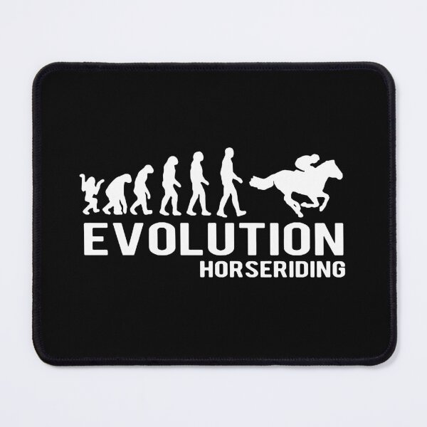 Item preview, Evolution of Horse Riding Vaulting Born to Ride Gift Premium Apparel Funny Holiday Xmas designed and sold by DesignByHeartUK.