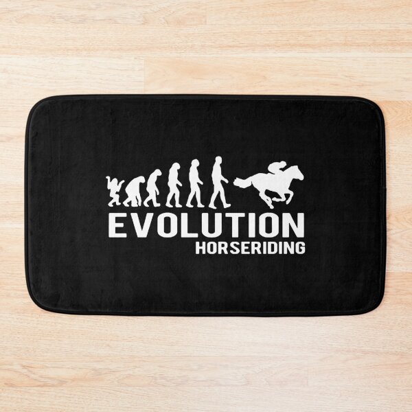 Item preview, Evolution of Horse Riding Vaulting Born to Ride Gift Premium Apparel Funny Holiday Xmas designed and sold by DesignByHeartUK.