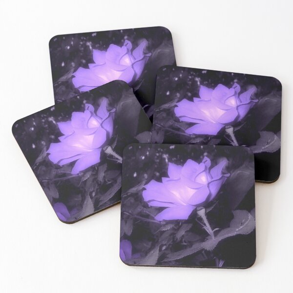Item preview, Side View of Beautiful Rose in Purple Violet designed and sold by JariHawk.