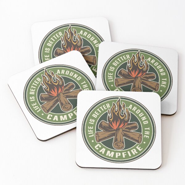 Item preview, Life Is Better Around The Campfire designed and sold by Vector Scout Lab.