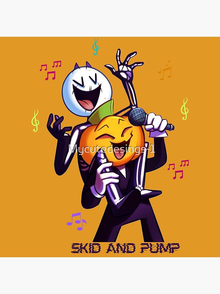 Friday Night Funkin Fnf Skid and Pump Spooky Month (Download Now) 