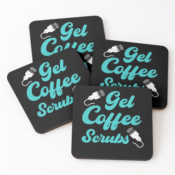 Item preview, Funny Ultrasound Gel Coffee Scrubs Sonographer Tech designed and sold by MagicSD Designs.