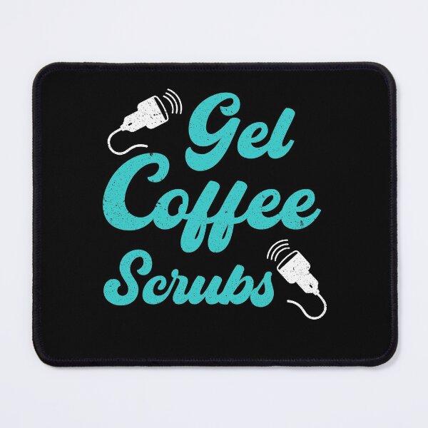 Item preview, Funny Ultrasound Gel Coffee Scrubs Sonographer Tech designed and sold by MagicSD Designs.