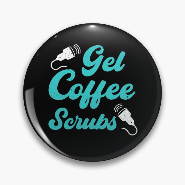 Item preview, Funny Ultrasound Gel Coffee Scrubs Sonographer Tech designed and sold by MagicSD Designs.