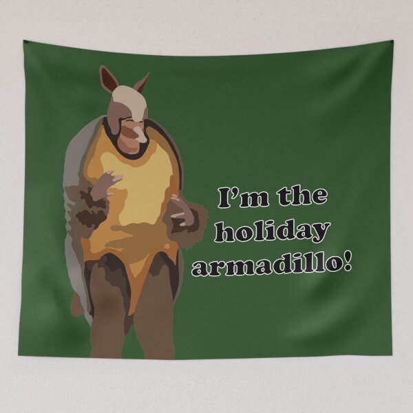 Item preview, Holiday Armadillo designed and sold by Jenny  Clarke.