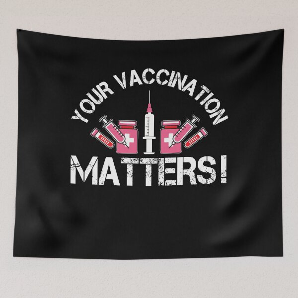Item preview, Your vaccination matters -graphic t-shirts  designed and sold by wide26.
