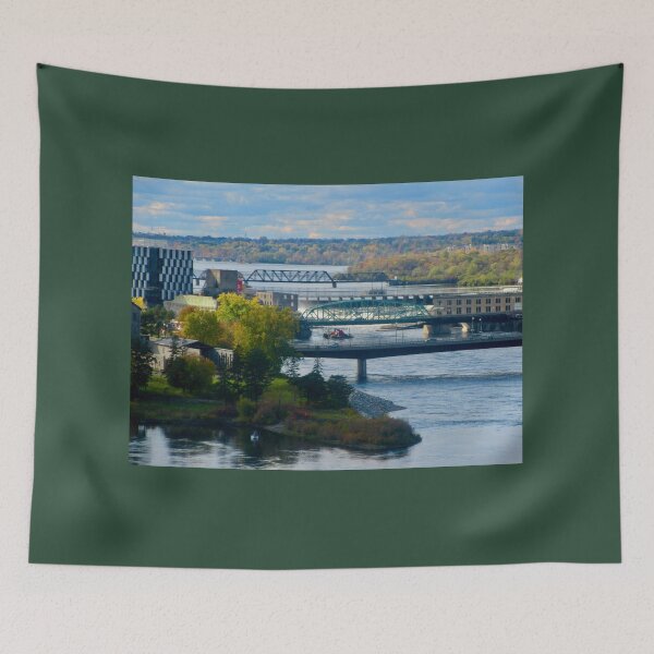 Item preview, Bridges across the Ottawa River from Ottawa to Gatineau, Quebec designed and sold by Shulie1.