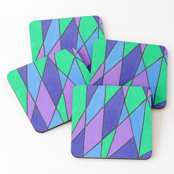 Item preview, Cool Colored Angles designed and sold by CoolArtByLaila.