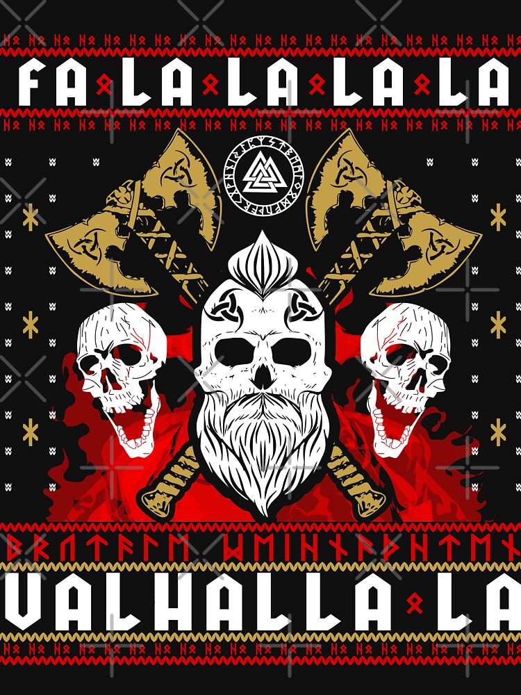 Fa-La-La-La-La Valhalla-La Viking Ugly Christmas Sweater