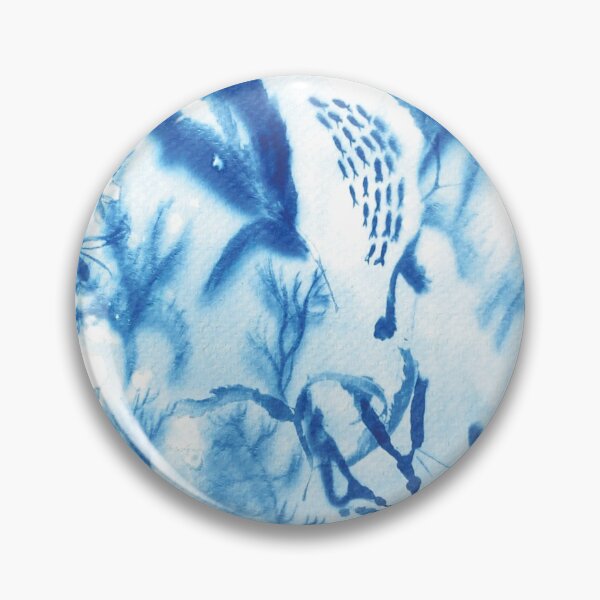 Item preview, "Ballylaughan Beach" multiple exposure cyanotype designed and sold by LLuxardiStudio.