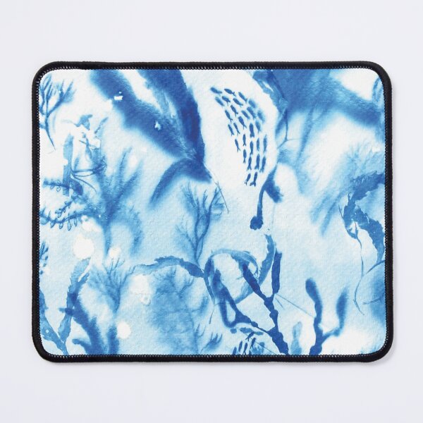 Item preview, "Ballylaughan Beach" multiple exposure cyanotype designed and sold by LLuxardiStudio.