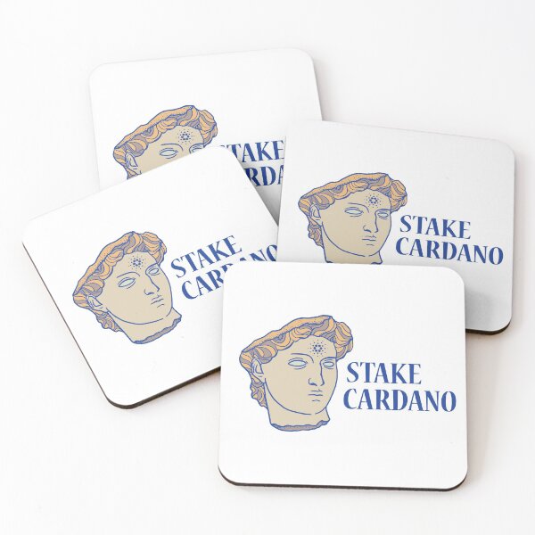 Item preview, Stake Cardano ADA Marble Sculpture Design Crypto Stocks Investor designed and sold by Aetha.