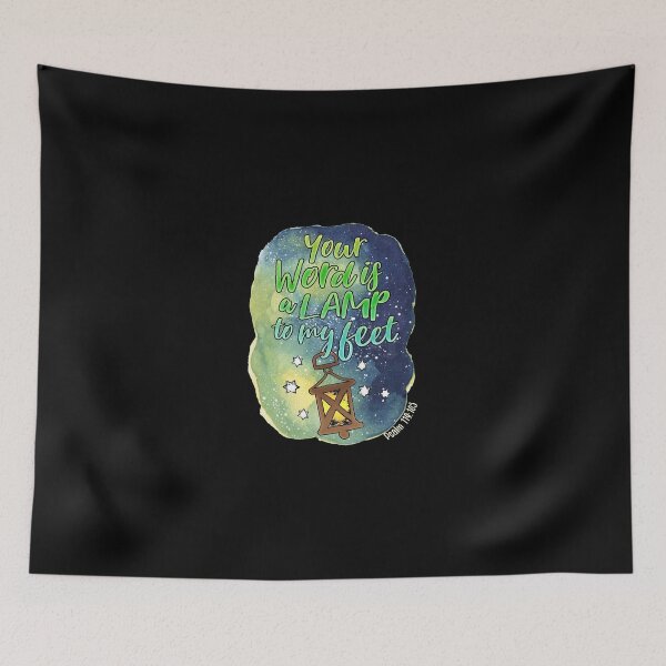 Item preview, Your Word Is A Lamp To My Feet Psalm 119:105  designed and sold by amazingjoy.
