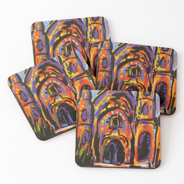 Item preview, 'La Misa'/'The Church' Acrylic Painting by Antonio Rael designed and sold by Antonio Rael.