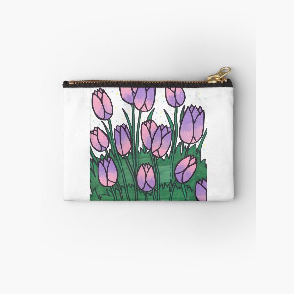 Item preview, Pink and Purple Tulips designed and sold by CoolArtByLaila.