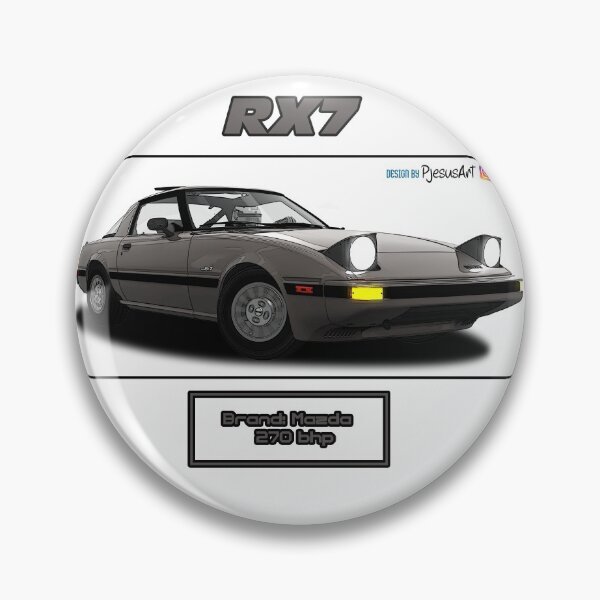 Item preview, Mazda RX7 FB Silver Metallic designed and sold by pjesusartrb.