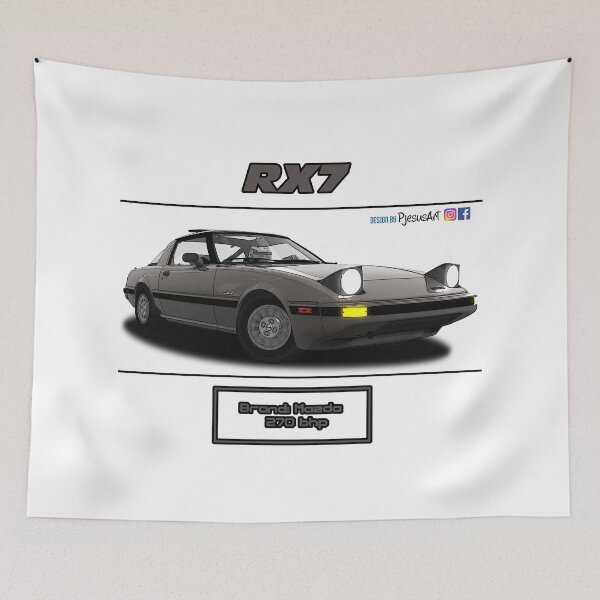 Item preview, Mazda RX7 FB Silver Metallic designed and sold by pjesusartrb.