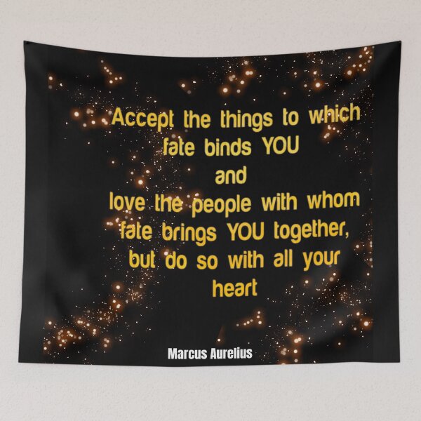 Item preview, Marcus Aurelius Quote on Acceptance designed and sold by Vintage by Kaya.