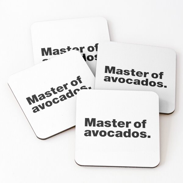 Item preview, Master of avocados (black) designed and sold by dudethecreator.