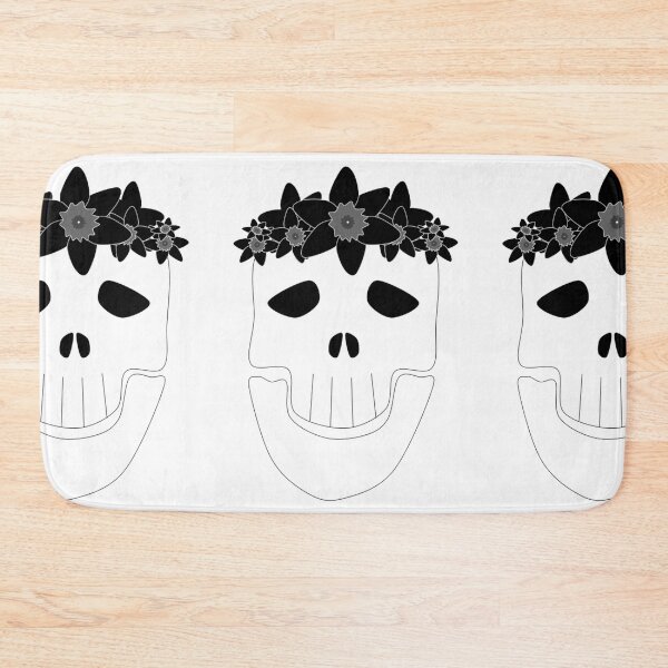 Item preview, SKULL - Crown of Black Daffodils designed and sold by CoraDaffodil.