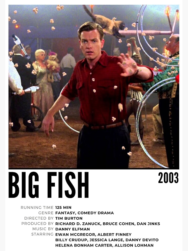 Discover Big Fish (2003) Premium Matte Vertical Poster