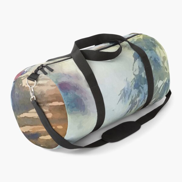 Item preview, Watercolor Hand Drawn Village Landscape designed and sold by Vector Scout Lab.