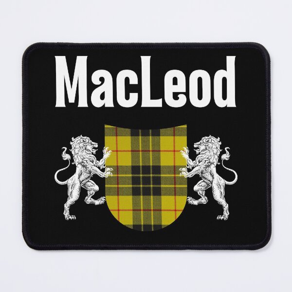 Item preview, MacLeod Clan Scottish Name Coat Of Arms Tartan designed and sold by RosiesSticks.