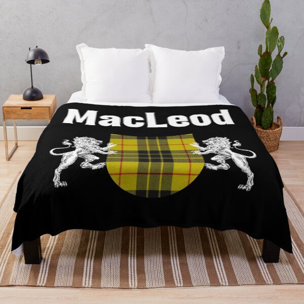 Item preview, MacLeod Clan Scottish Name Coat Of Arms Tartan designed and sold by RosiesSticks.
