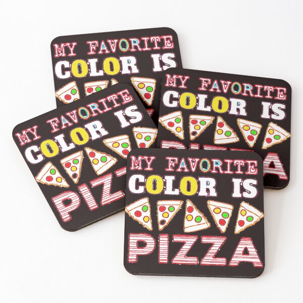 Item preview, My Favorite Color Is Pizza designed and sold by Viktor Kabbach.