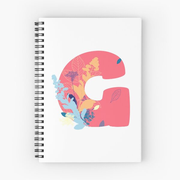 Item preview, Floral Monogram | Pink G designed and sold by MillwoodEngrave.