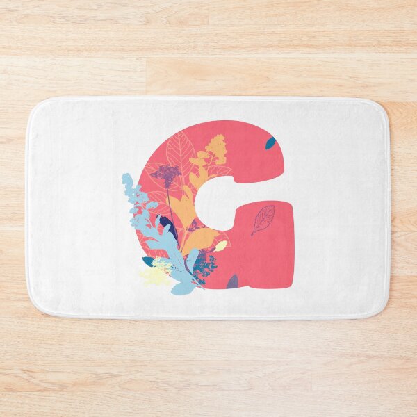 Item preview, Floral Monogram | Pink G designed and sold by MillwoodEngrave.