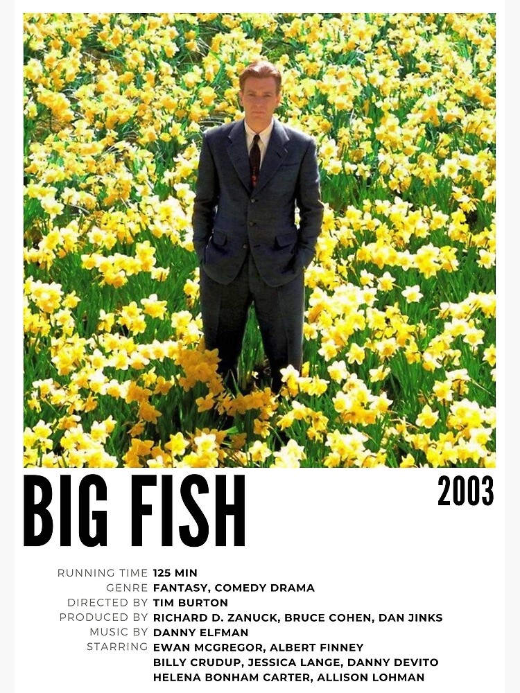 Disover Big Fish (2003) Premium Matte Vertical Poster