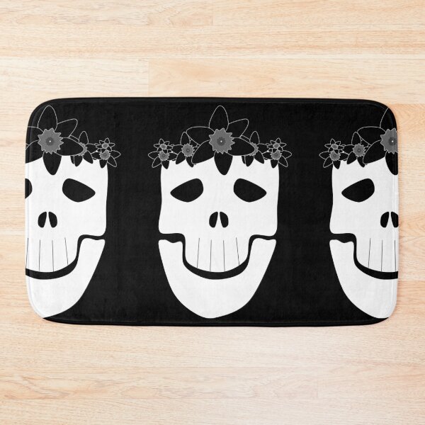 Item preview, SKULL - Crown of Black Daffodils (Void Black) designed and sold by CoraDaffodil.